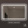 Shengbei Square LED Anti-Fog Bathroom Mirror