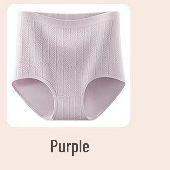 Chiloți Seamless din Bumbac cu Talie Înaltă pentru Femei Plinuțe - Antibacterieni și Confortabili