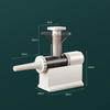 Household Manual Sausage Machine Rotary Meat Stuffer with Enlarged Feed Opening Detachable Components Easy Cleaning