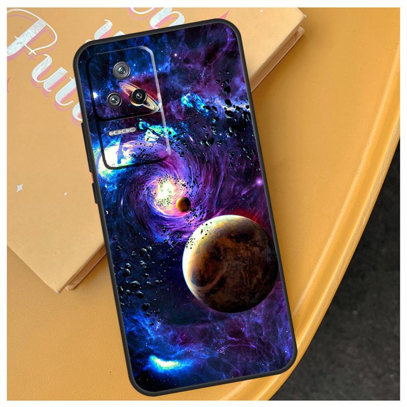 Outer Space Planet Stars Moon Funda For Xiaomi 17 Pro Max 13T 14T 15T 14 15 Ultra POCO X7 X5 X6 F5 F6 F7 Pro F8 Ultra Case