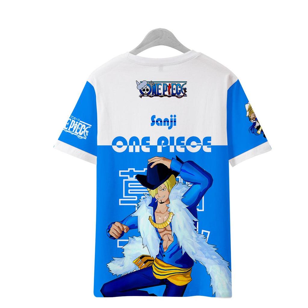11 barev ONE PIECE Anime Dámské Pánské Trička Kreslený Potisk O-Výstřih Oversized Krátký Rukáv Módní Pánské Oblečení Streetwear