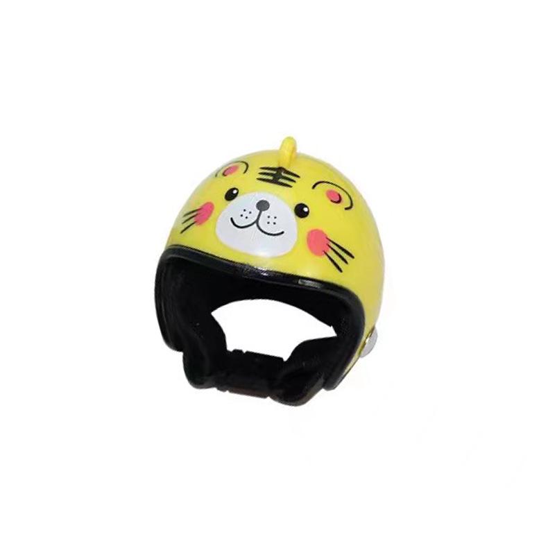 New Protective Chicken Helmet & Funny Headband for Small Pets