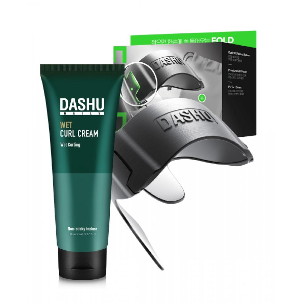 Dashu Daily Perfect Downtech Складной + Ежедневный влажный крем для завивки 150 мл FREE