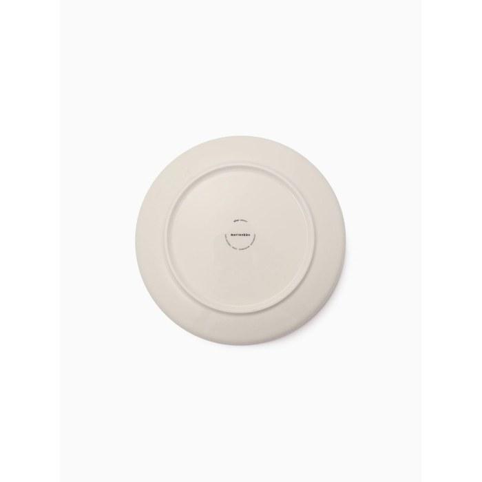 Marimekko Unikko Plate 25cm Beige X White