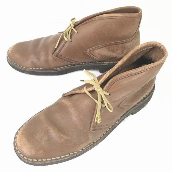 USED/Made in Japan REGAL Crepe Sole Suede Leather Chukka Boots 26.0 Brown