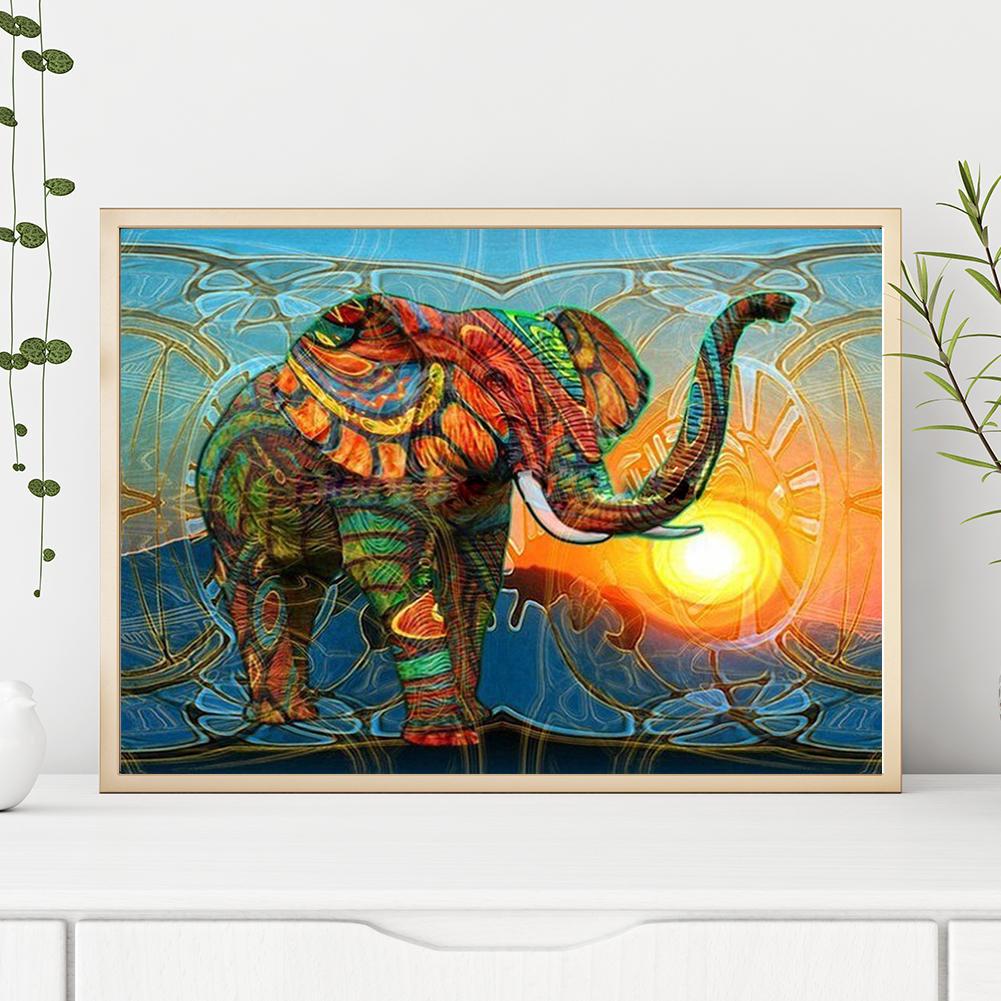 Painting Kit DIY Diamond 5D Full Drill Crystal Rhinestone Embroidery for Home Wall Decor Wall Sticker 30*30CM Buddha