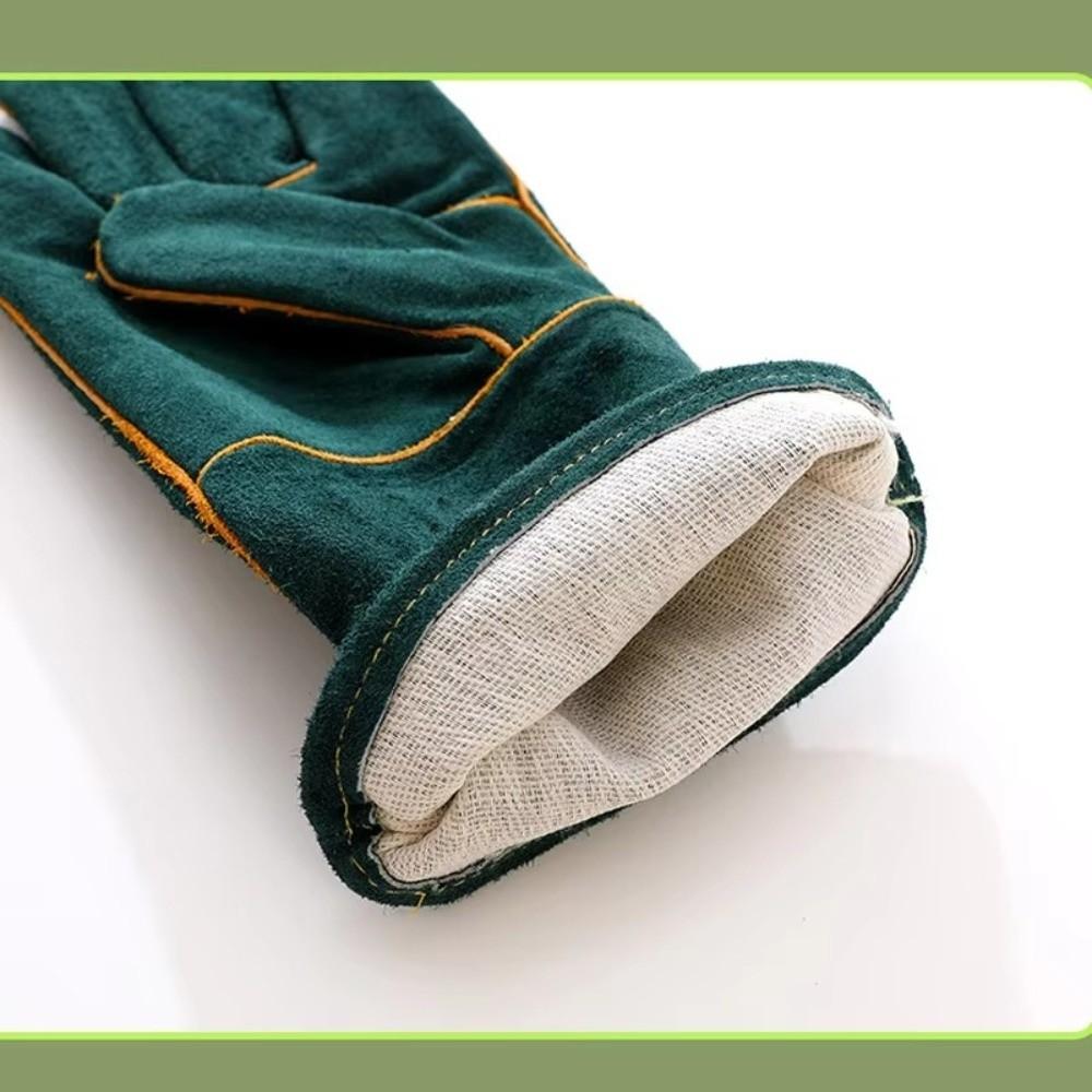 A Pair Thickening Grasping Pet Anti-bite Gloves Durable Safety Bite Gloves  Handling Dogs