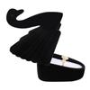Hot Newest Case Jewelry Case Display Gift Case Ring  Box Box Velvet Swan Necklace Box