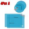 Rearview 4pcsset Rainproof Mirror Car Film Sticker Window Rain Proof Clear Protective Film Waterproof Rainproof Car Stickers