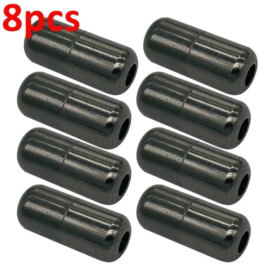 Metal Capsule Shoelaces Semicircle Buckles No Tie Buckle Connector for Shoes Sneakers Shoelace Kids Adult Quick Tie Shoe Laces