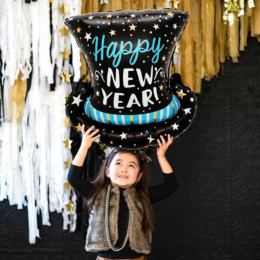 1/2pcs Happy New Year Balloons Welcome The New Year 2026 Party Wedding Birthday Family Party Decorations
