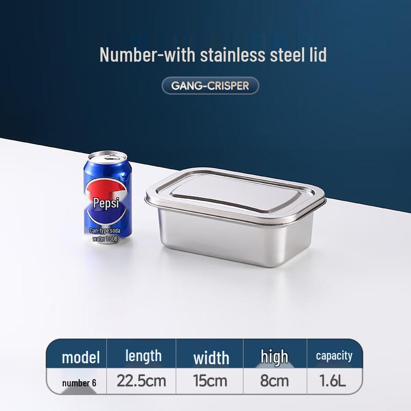 304 Stainless Steel Food Storage Container