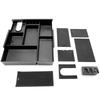 New Black Car Interior Center Console Armrest Storage Box Organizer Tray Fit for Toyota Tundra 2014 2015 2016 2017 2018