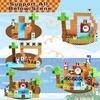 Creative Magnetic Adventure Building Blocks Set ABS Material STEM Educational Toys for Kidsideal Christmas Birthday Gifts