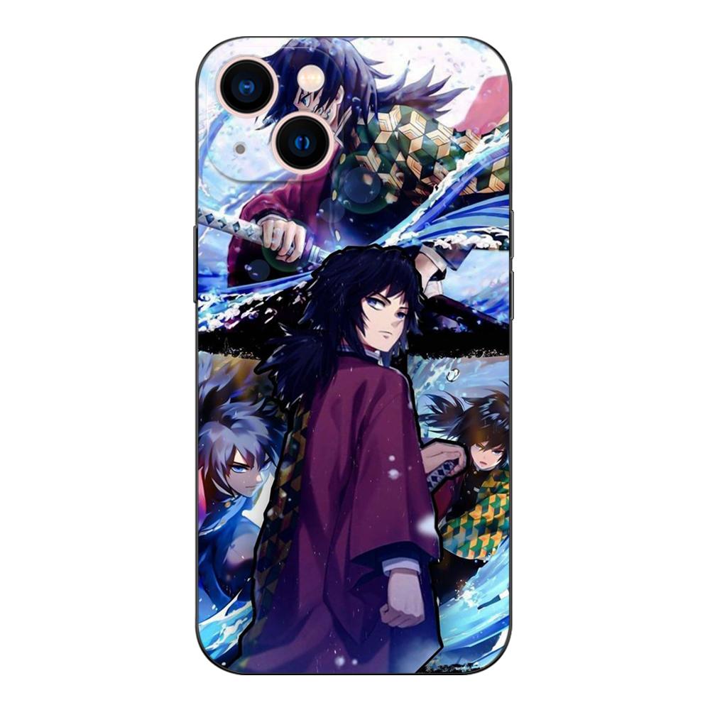 Black Tpu Case For OPPO A16 A16S A55 A94 F17 F19 Pro Reno 4 5 Lite 6 4G 5G Tomioka Giyuu