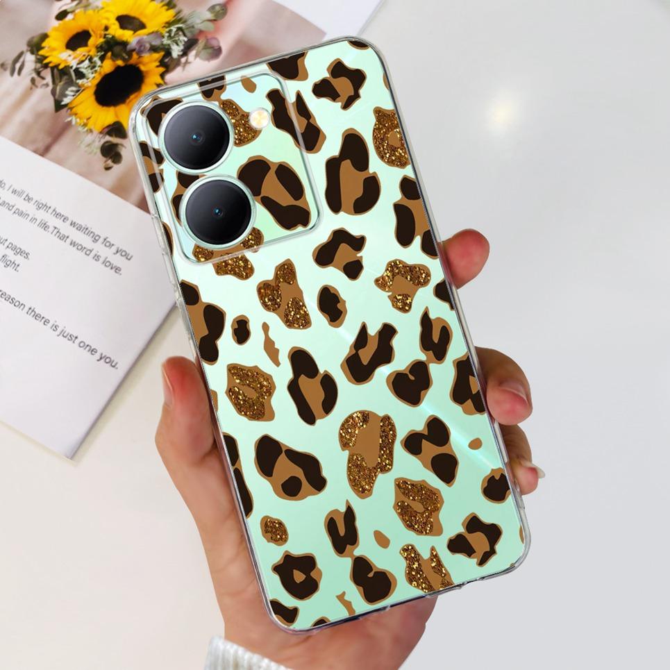 Silicone Soft Back Cover For Vivo Y27s Case For Vivo Y27s V2322 Phone Coques CoverVivo Y78 Y78M Coque Funda Women Fashion New