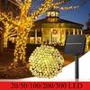 20/50/100/200/300 LED Solar Fairy String Lights Waterproof for Garden Patio Yard Trees Christmas Party Outdoor Decoration