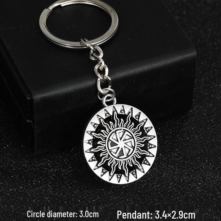 European & American Rock Guitar Keychain: Hip Hop Drip Oil Alloy Pendant Charm for Women's Bags