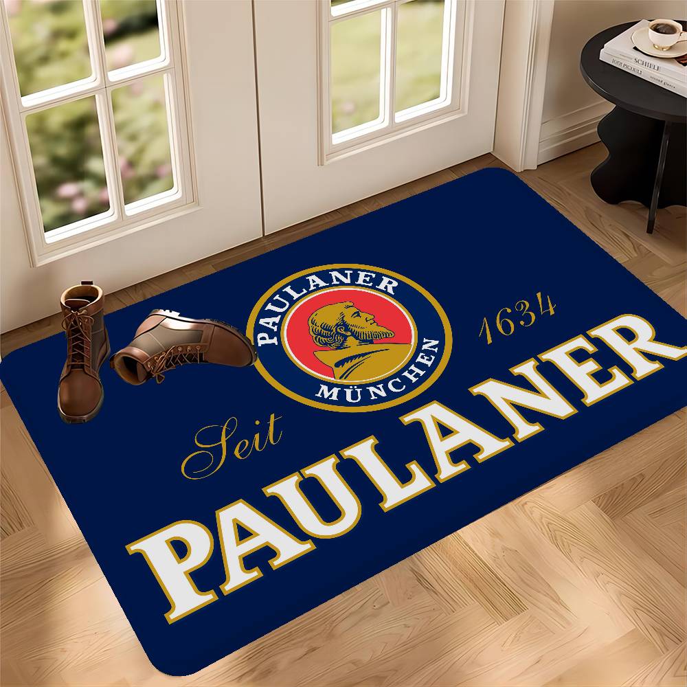 Vokiškas alus Paulaner Įėjimo durų kilimėlis Skalbiamas Neslystantis Svetainės Sofos Kėdžių Zonos Kilimėlis Virtuvės Sveikinimo Durų Kilimėlis