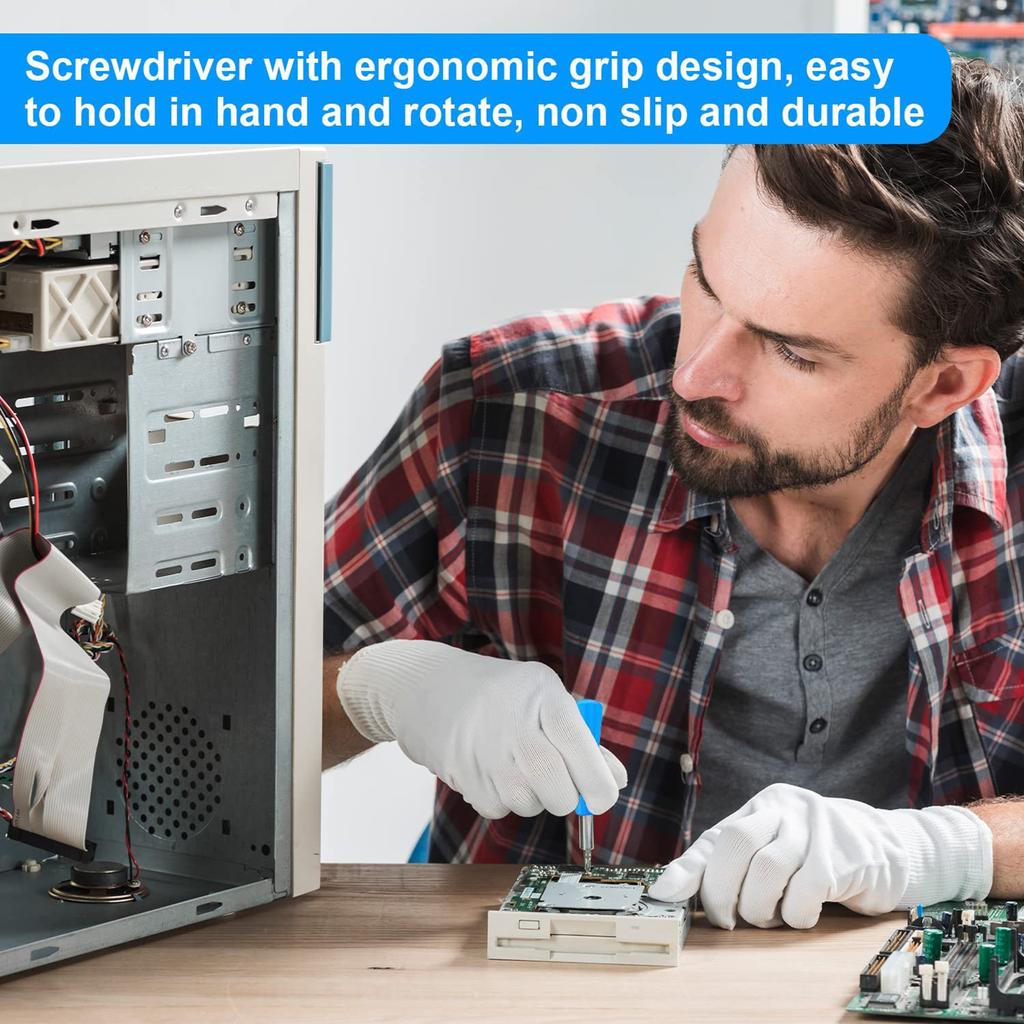 T6 T15 Two-in-one Portable Hexagon Screwdriver for Intelligent Doorbell Disassembly Precision Screwdriver Tool