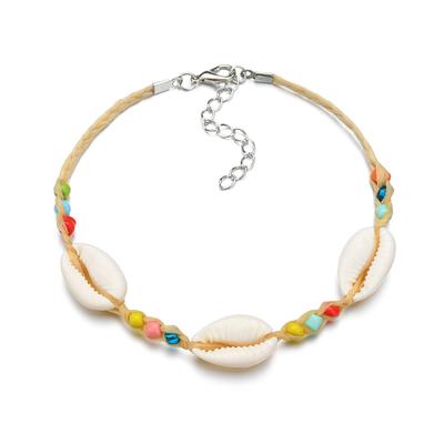 Armbänder Muschelarmband Schicke Fußkettchen Boho Dekor Exquisites Geschenk für Freunde Damen Accessoires für Freundin Festival Geburtstagsgeschenke