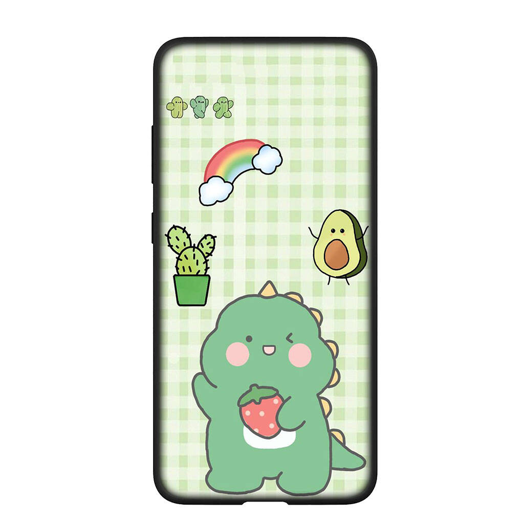 

Phone Case for iPhone 17 16 15 Plus X XR Huawei P30 P20 Lite Redmi Note 14 12 11 13 Pro Max OPPO A60 A80 A40 A54 A16 A18 A38 Anime Dinosaur Cover for Samsung Galaxy A26 5G аэро