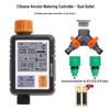 Smart Garden Sprinkler: Timed Irrigation System with Large Screen Controller for Automatic Flower Watering