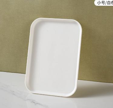 Straw Serving Tray for Home Kitchen Use - Plate Holder