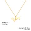 Teamer Claw And Dog Pendant Stainless Steel Necklaces For Woman Man Cute Pet Animal Amulet Minimalist Jewelry Birthday Gne Gifts