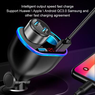 Universal Car Cigarette Lighter PD30W Super 22.5W 3.1A Socket Splitter For iPhone Xiaomi Mobile Phone DVR Chargers