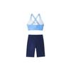 Anta Solid Color Double Strap Pullover Swimwear Women Swimwear 1823531424-1