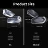 Gel Heel Spurs Insoles for Flat Feet and High Arch Relief Invisible Height Increase Pads Heel Cushions Inserts for Shoes