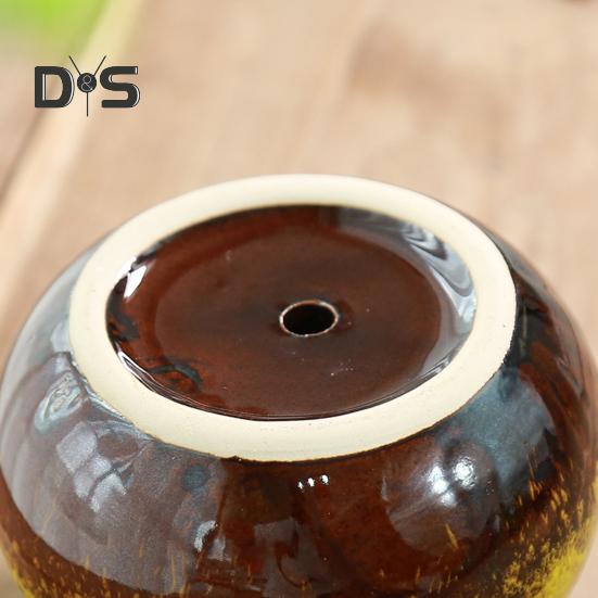 Eco Friendly Flower Pot Smooth Edge Practical Outdoor Plant Ceramic Flower Pot Container