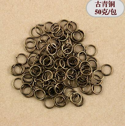 Jump Rings Silver Split Rings Connectors For Diy Jewelry Finding Making Accessories