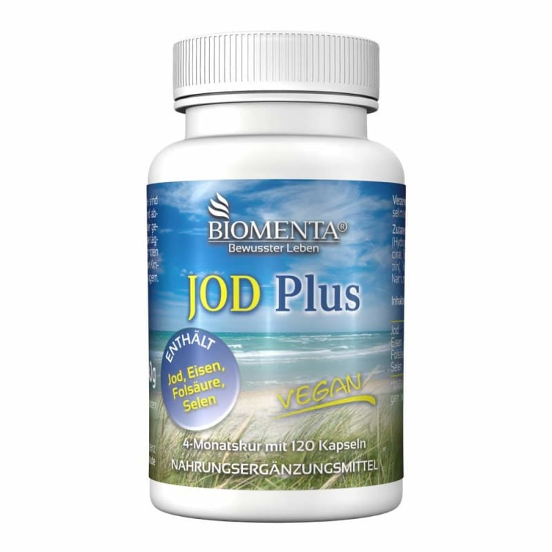 

BIOMENTA Iodine Plus Vegan 120 Capsules