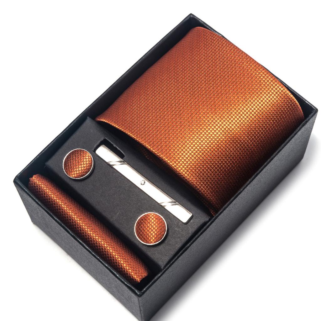 1200-Pin Men'S Tie Net Color Gift Box Tie Set Group Business Dress Wedding Tie Factory