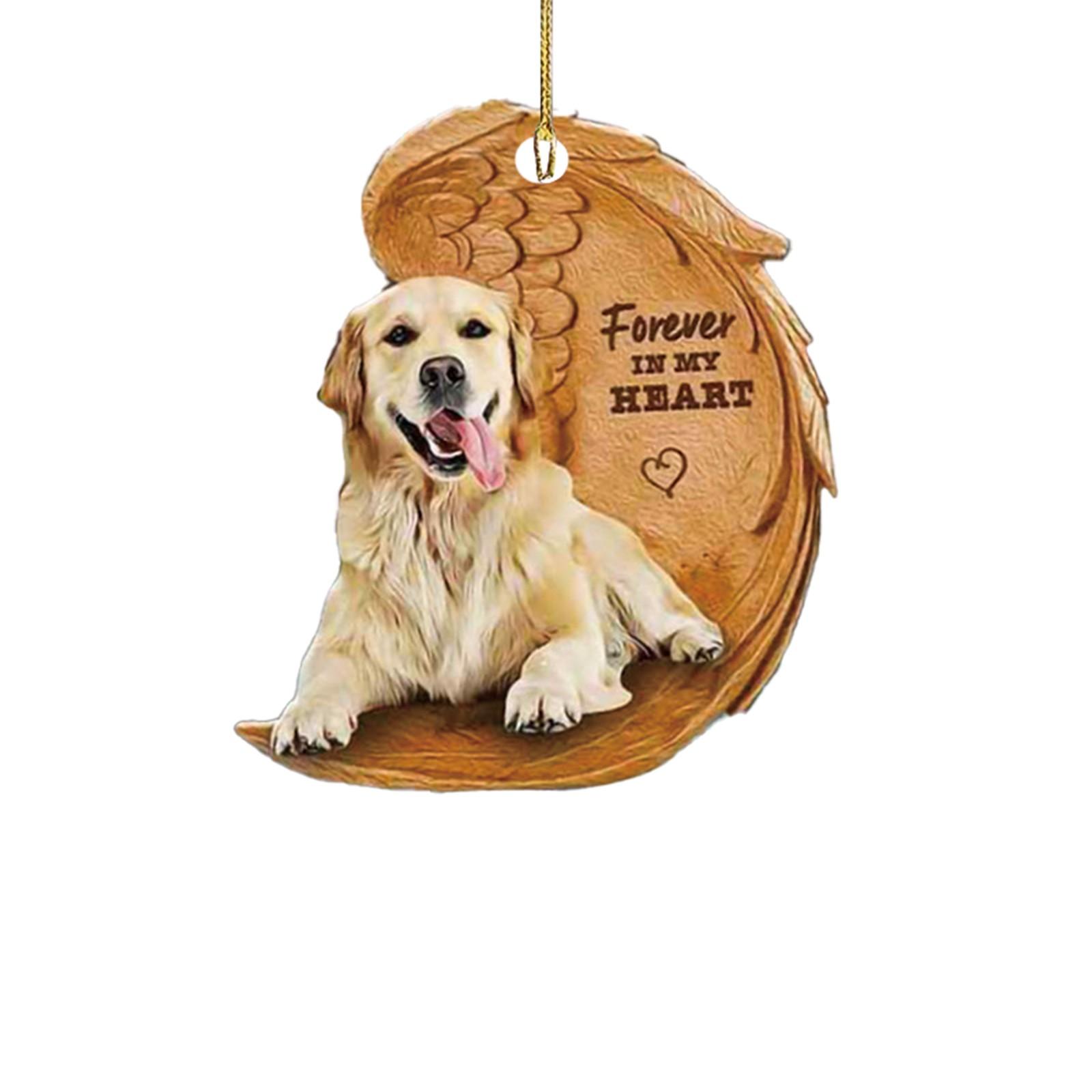 Акриловые подвесные украшения для собак — фото 7