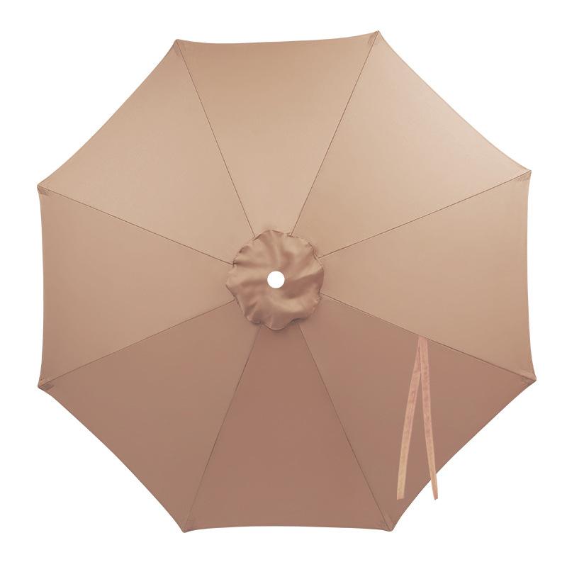 6 Ribs/8 Ribs Parasol Replacement Cloth Without Stand Parasol Umbrella Cover Waterproof Sunshade Cloth Canopy Patio Garden Cover