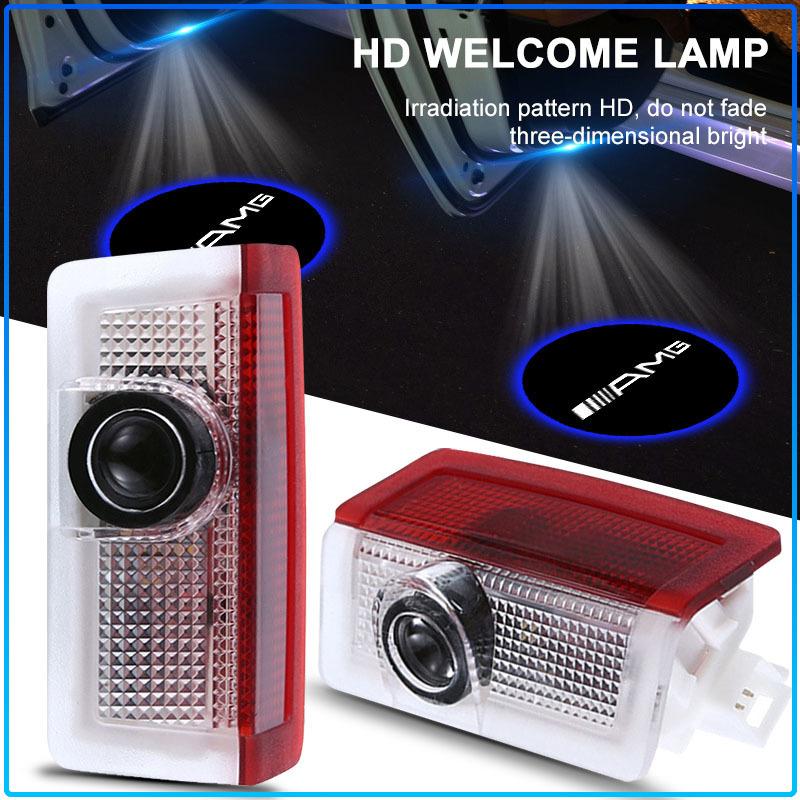 Voor Mercedes-Benz W213 W212 W220 W221 W222 W108 W126 W140 W168 W169 W176 W177 2ST Auto Deur Welkom LED Verlichting Projector Lamp Auto Accessoires