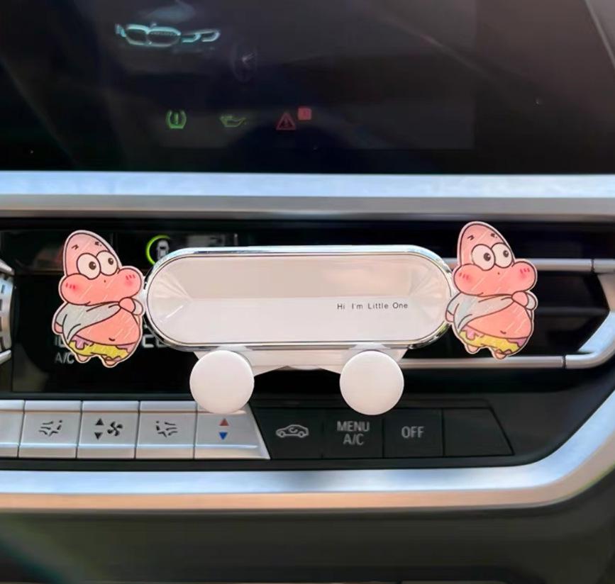 2024 Cartoon Car Air Vent Phone Holder & Navigation Bracket