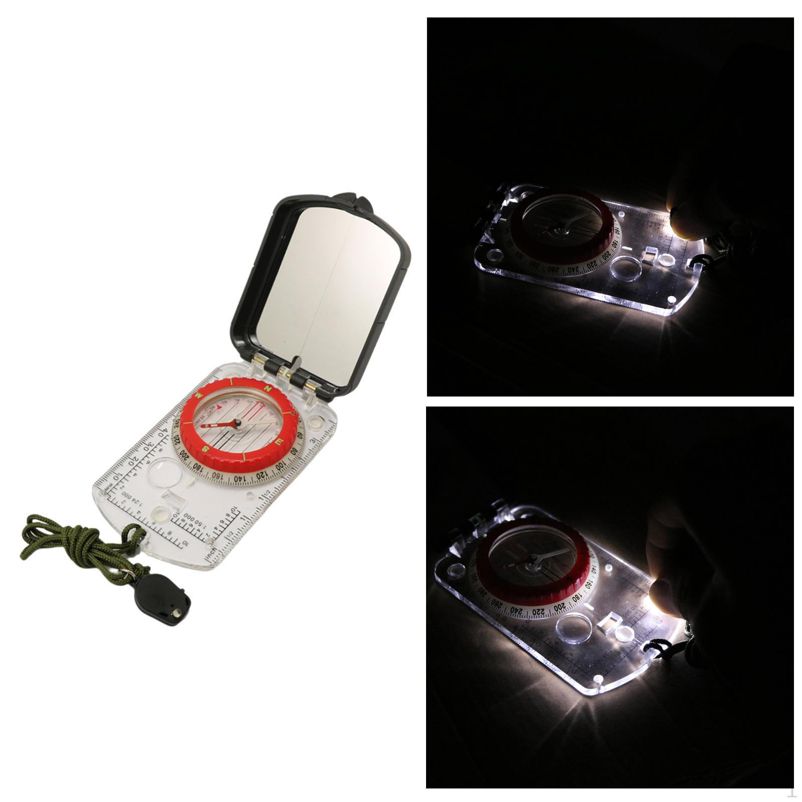 Sighting Army Compass Multifunctional Map Ruler Clinometer Backpacking