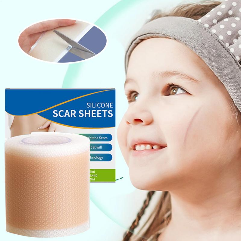 Silicone Scar Tape Self Adhesive Scar Cover Tape Self adhesive beauty patch invisible skin scar patch Reusable Silicone Scar Tap
