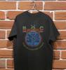 BLUE ÖYSTER CULT Vintage Style Unisex Black Cotton T-Shirt