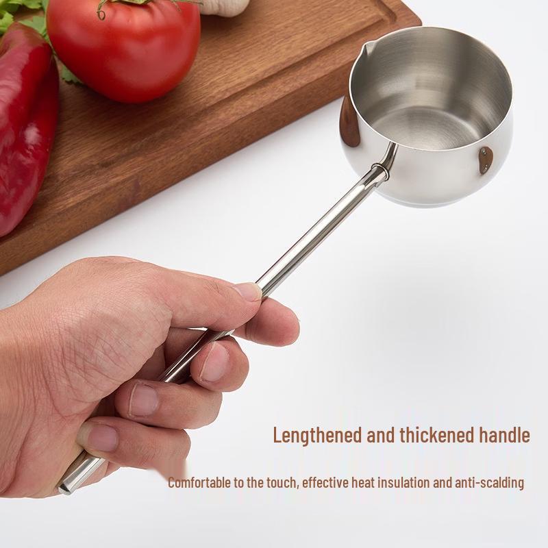 UOSU 304 Stainless Steel Long Handle Kitchen Ladle