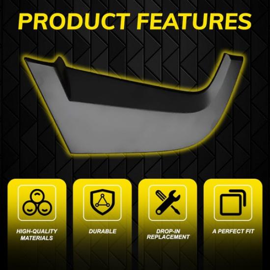 Rear Right Door Left Side Pillar Molding Trim Black For 2012-2015 Honda Civic