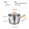 Chui Da Huang Japanese Aluminum Yukihira Pot with Steamer