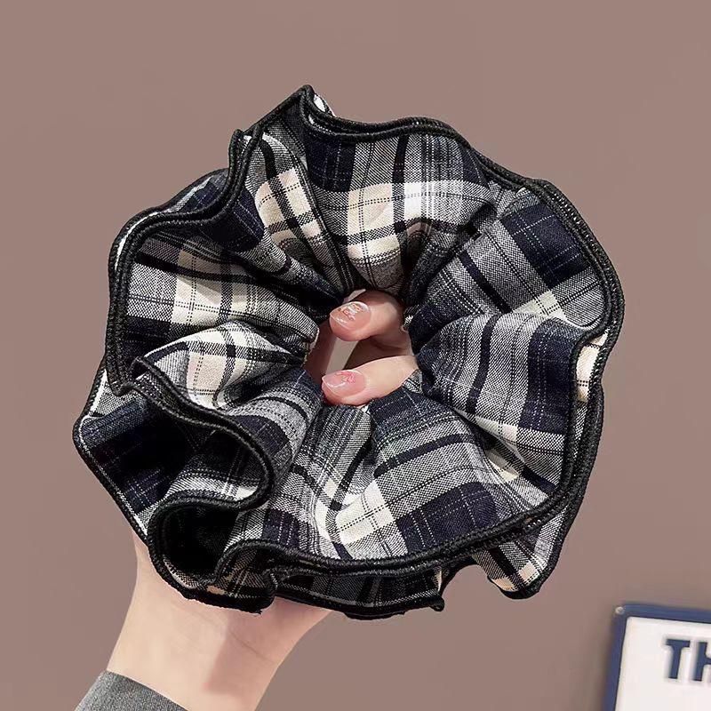 Korean Premium Lace Scrunchie: Women's High-End, Durable, Elastic Hair Accessory