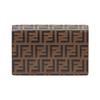 Fendi Gold Logo Monogram FF Embossed Color Block Chain Mini Shoulder Crossbody Bag Wallet Women bags Brown Black Red 8BS006AAIIF13VK