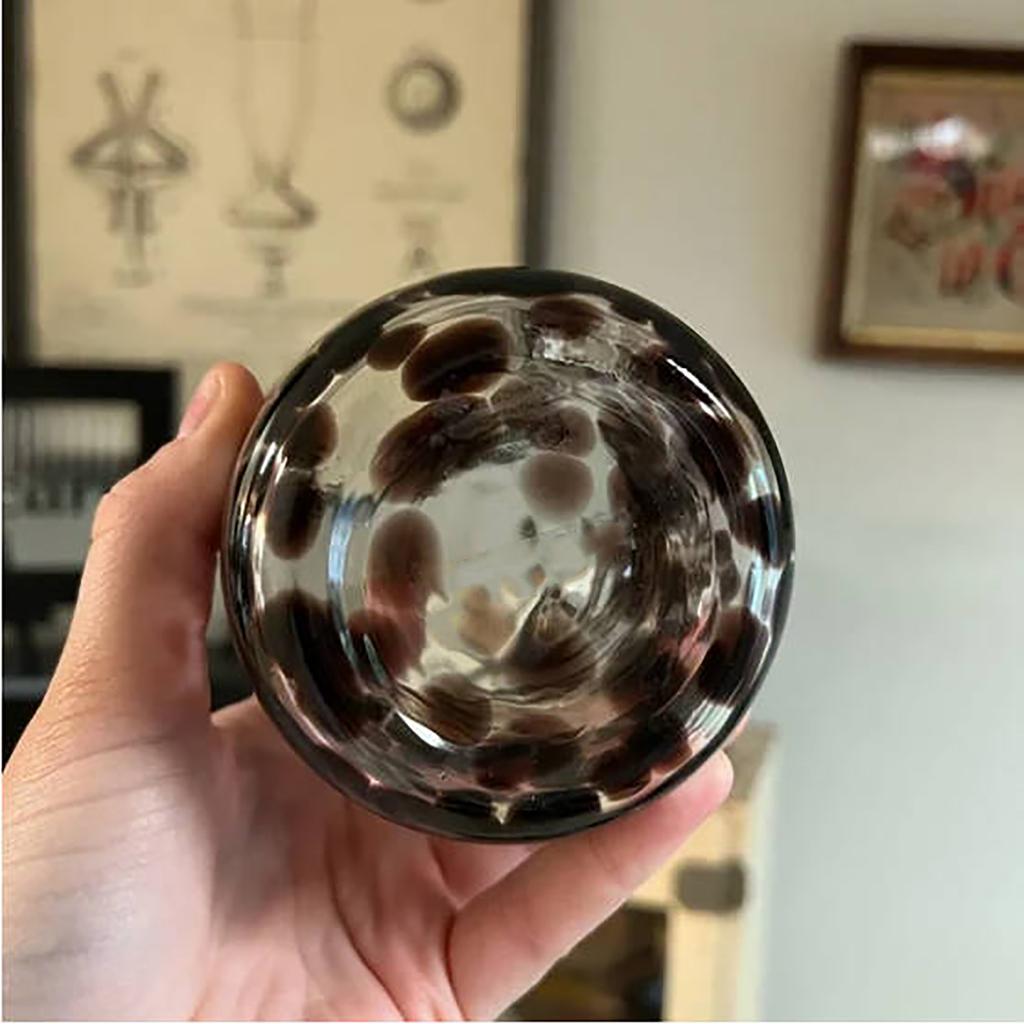 Halloween Glass Cups Juice Glass Old Fashioned Hand Blown Drinking Cups Cute Spooky Drinkware Gift Set For Halloween Party