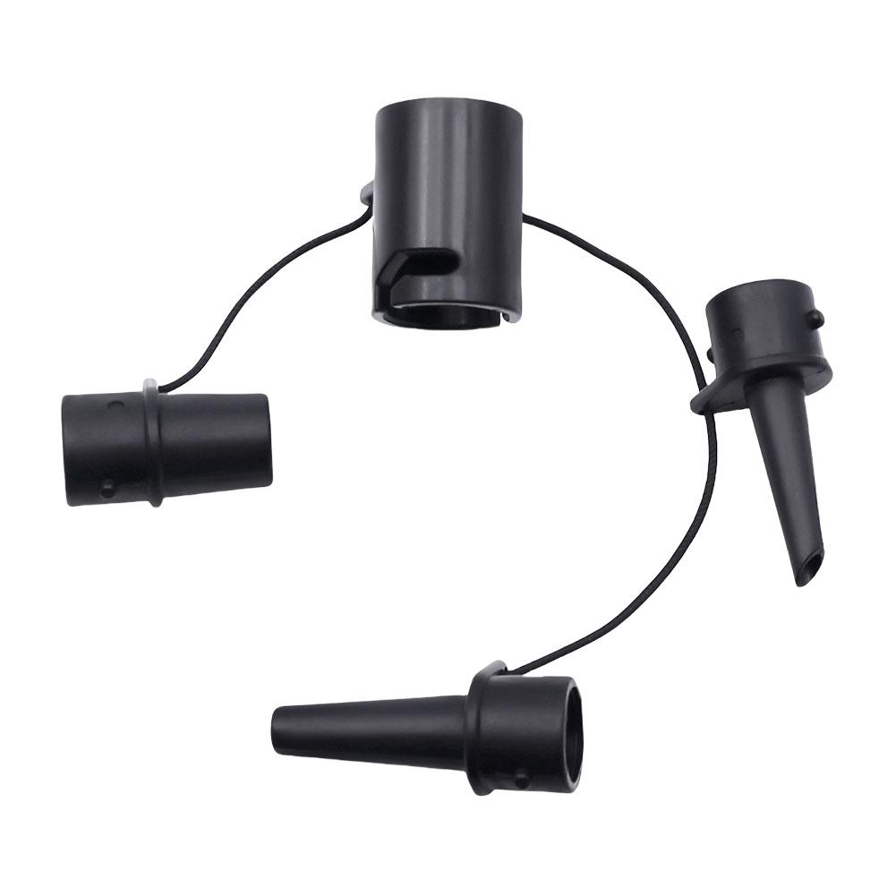 Air Valve Adaptor with Nozzles Inflatable Pump Adapter Air Valve Conversion Head for Inflatable Boat Stand-Up Paddleboard Bed